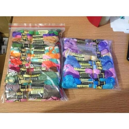 8TH HOT Similar DMC Choose Any Color Room CXC Thread 100 Pcs/lot Thread Cross Stitch Embroidery Thread Floss YOUR COLOR