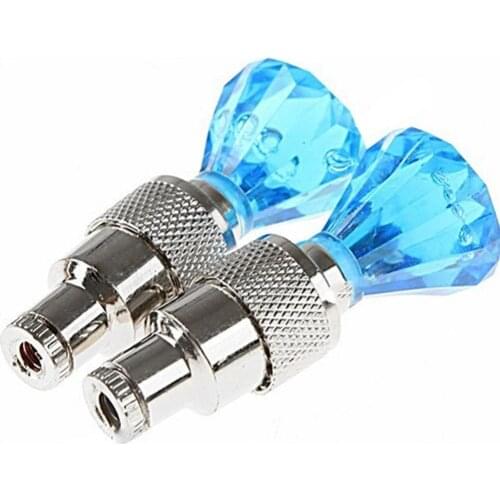 New Arrival 2 Pcs Auto LED Tire Valve Lamp Flashing Light Tyre Wheel Light Auto Light Tyre Wheel Light for Car Bicycle equipment