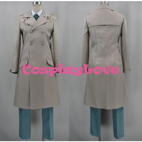 New Custom Made Japanese Anime Blood Blockade Battlefront Kekkai Sensen Blitz T. Abrams Cosplay Costume High Quality