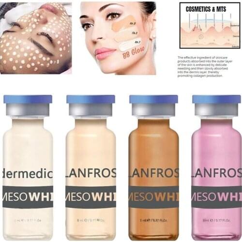 5ml Korean Cosmetics BB Cream Glow Serum Meso White Brightening Serum For Whitening Acne Anti-Aging For BB Cream Machine
