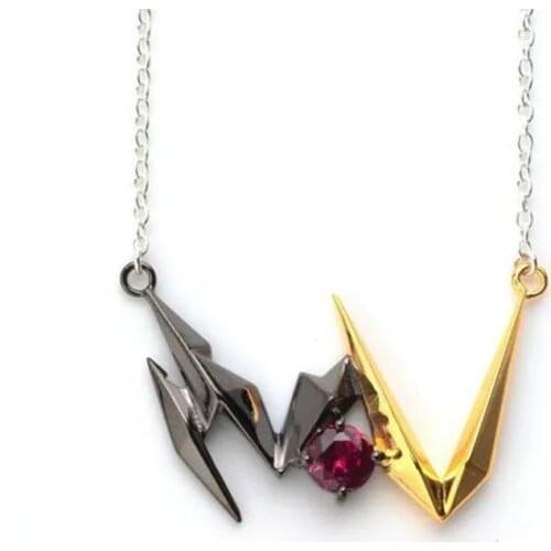 Kamen Rider Double Zero-One 01 Cosplay Kamen Rider Horobi Necklace Pendant Fashion Jewelry Halloween Costume Accessory Prop