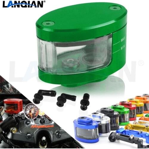 Motorcycle Front bottle Reservoir Brake Cylind Oil Fluid Cup For Kawasaki W800 SE Z750S ZR750 ZEPHYR ZX6 ZX9R ZXR 400 600 Z1000