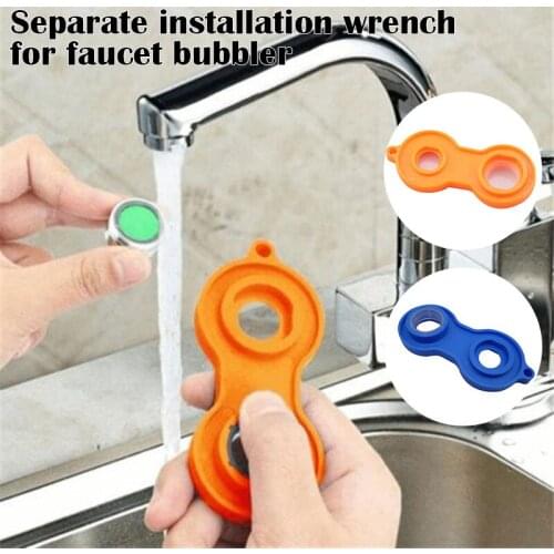 Faucet Aerator Detached Install Spanner Home Plastic Sprinkle Faucet Aerator Spanner Wrench Sanitaryware Repair Tool Гайковерт