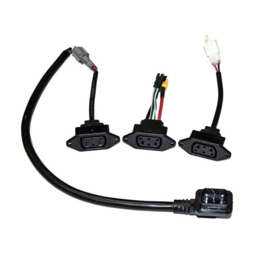 Lithium Battery Connector Charger Socket Line For Super Soco Tc Ts Cu free shipping