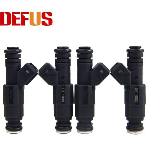 DEFUS 1/4/6/8/12/20PCS Fuel Injector High Flow GT1000 1000cc 12.5 Ohm 3 Bar For General Models Replacement Auto Part Nozzle