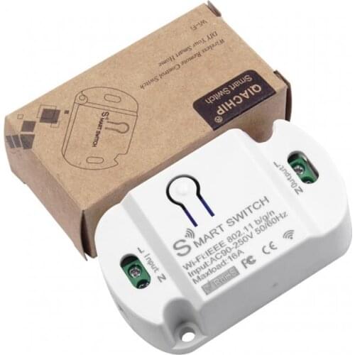 Newest Tuya 16A WiFi Smart Switch Wireless Remote Switch Timer APP Control Smart Home Smart Life For Alexa Google Home