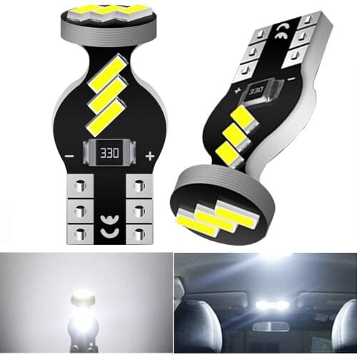A Pack T10 W5W 168 194 LED Light Bulb LED Lamp for Nissan Juke Qashqai j11 Murano Rogue License Plate Side Marker Interior Light