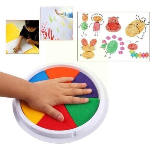 Funny Lovely Finger Painting Drawing Toys Finger Educational Dropshipping Early Kids Kit Tool Learning Painting Mud Toy U9X4