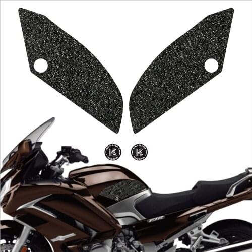 Motorcycle Tank Traction Side Pad Gas Fuel Knee Grip Protector For YAMAHA 03-18 FJR1300A 06-15 FJR1300AS 14-18 FJR1300ES
