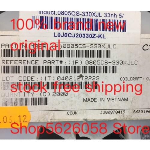 0805CS-330XJLC SMD 100% new original freeshipping STOCK 50PCS-3000PCS/LOT