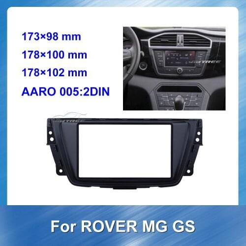 Car Stereo Radio Fascia In Dash Trim Kit Panel Installation Cover Frame For ROVER MG GS Special Dash Trim Kit Frame Panel