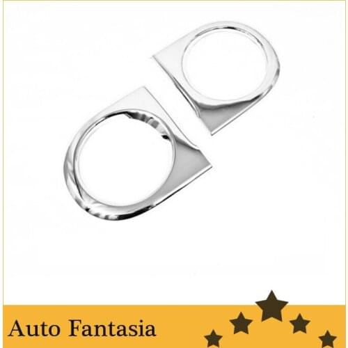 Auto Chrome Parts Chrome Head Light Cover for Toyota FJ Cruiser 07-12-Free Shipping