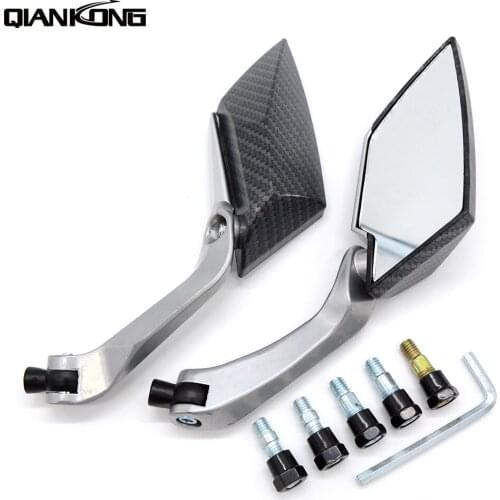 Motorcycle Mirror Rear View Mirror Side Mirrors CNC Aluminum 8mm 10mm FOR YAMAHA YZ125X 2017 2018 YZ250FX 2015 2016 2017 2018