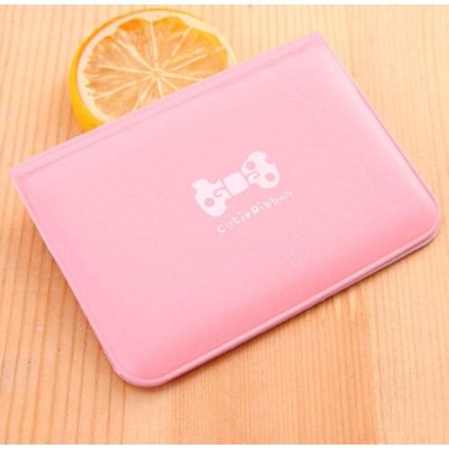 New Fashion Cute Card Bag Ma'am No Zipper Bowknot Knot Card Package 12 Credit Card Wholesale