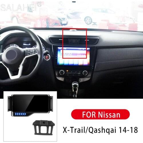 2021 New Gravity Car Phone Holder Car Bracket Air Vent Stand 360 degree rotation Smart bracket For Nissan Qashqai X-Trail 14-18