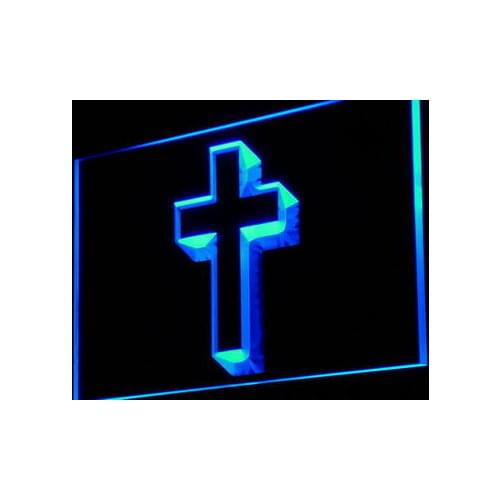 I895 Cross Disply NEW Home Decor Decor Neon Light Light Signs On/Off Swtich 20+ Colors 5 Sizes