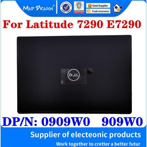New Original 909W0 0909W0 AM263000303 For Dell Latitude 7290 E7290 Laptop Lcd Rear Lid Top Case Back Cover - NO Touch