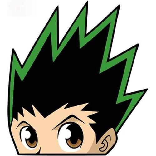 Personality Gon Peeking Hunter X Hunter Funny Car Stickers Car Styling Fashion Laptop Bumper Decals Apply To Car Window