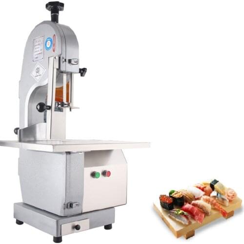 Commercial Bone Cutter Butcher Frozen Chicken Fish Meat Cutter Cutting Machine Electric Bone Sawing Machine