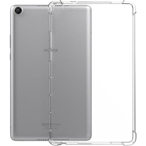 Transparent Shockproof Bumper Case for Huawei MediaPad T3 M3 M5 M6 Case Clear TPU Silicone Cover for MatePadPro 10.8 Funda Coque