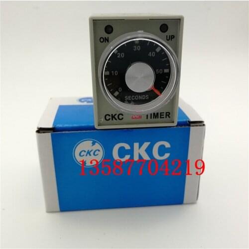 3 pieces of brand new original CKC AH3-2 power-on delay timer time relay 220V 1S 10S 30S 60S 10M 30M 60M