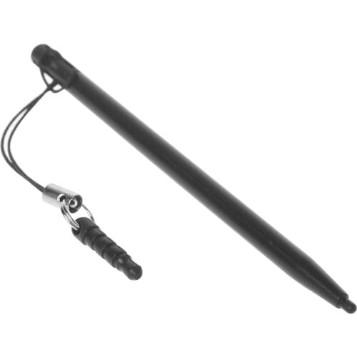 Resistive Touch Screen Stylus Hard Tip Pen With Dust Plug Rope For POS PDA MP5 090F