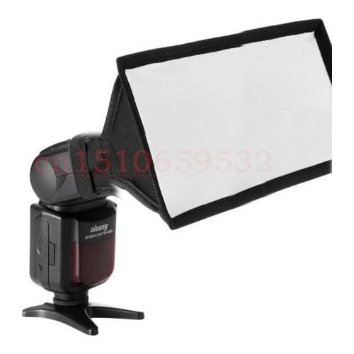 With Tracking number NEWYI Digital SLR Camera Lambency Flash Diffuser SoftBox 8x15cm