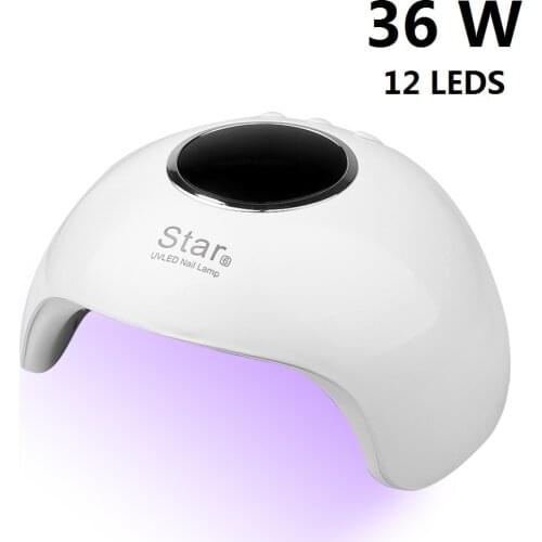 USB Smart 36W UV Lamp Nail Dryer 12 LED Lights Auto Sensor Sun LED Light Nail Art Manicure Tools for Curing All Gels