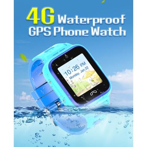 Waterproof GPS Smart Watch Touch Screen GPS Locator Tracker Wristband Kids GPS Phone watch