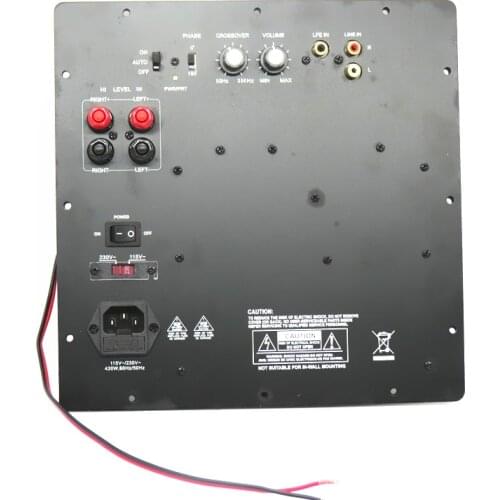 1.0 subwoofer board ,420W amplifier for subwoofer,12 inches subwoofer amplifier board subwoofer amplifier module