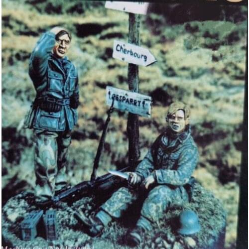 1/35 Resin Figure Model Kit Unassambled Unpainted 00837 (WITH BASE)