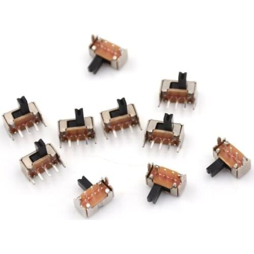 10pcs/lot Toggle Switch SK12D07VG3 Stents Small Toggle Switch/3 Mm High Miniature Slide Switch Side Knob