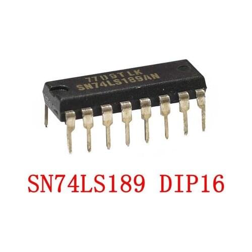 10pcs/lot SN74LS189AN SN74LS189N HD74LS189P 74LS189 DIP-16 In Stock