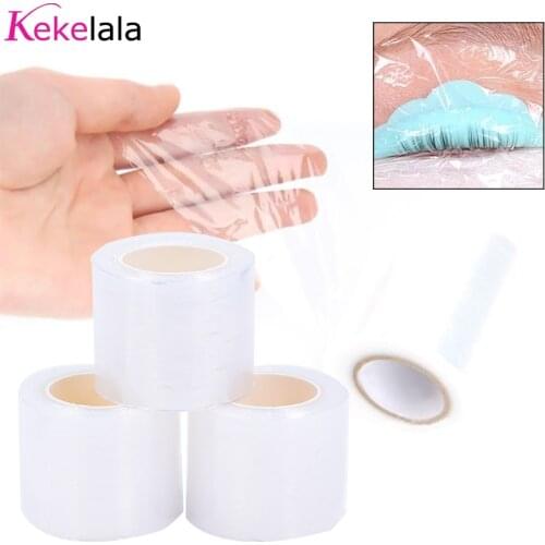 200m/Roll ClearTattoo Wrap Cover Eyelash Extension Glue Remover Lash Perm Lifting Film Microblade Makeup Tool