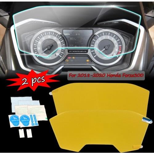 2018 2019 2020 Forza300 Cluster Anti Scratch Protection TPU Dashboard meter Film Screen Protector For Honda Forza 300 Accessorie