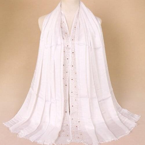 2019 New Cotton Scarf fashion joker Crystal National Wind Long Scarves For Women Wrap Shawl Stole 96