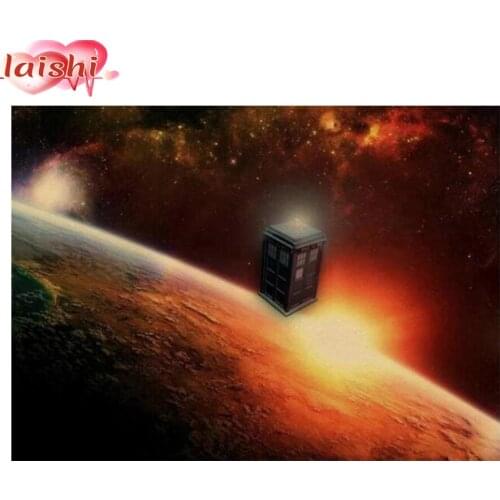 5D Diy round diamond painting House in the starry kit cross stitch mosaic diamond embroidery home decoration new year gift