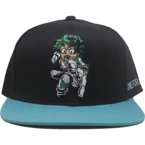 Boku No Hero Midoriya Izuku Cosplay Baseball Cap Halloween Anime Cos Student Daily Sun Hat My Hero Academia Deku Cosplay Hat
