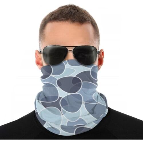 Tear Drop Stone Scarves Neck Face Mask Men Women Halloween Tube Mask Balaclava Bandana Protective Headband Biking Hiking