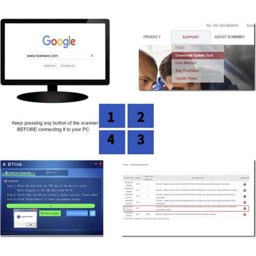 X7AE KW850 OBD2 Scanner Auto Diagnostic Scanner Full Function Car Diagnosis Scanner Universal OBD Engine Code Reader