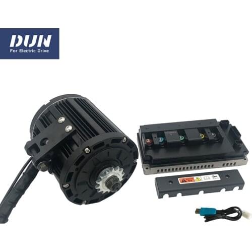 Powerful QS 4000W 138 90H 100kmh Mid Drive Motor Sprocket Design with Votol EM150S Controller for Electric Motorcycle 72V