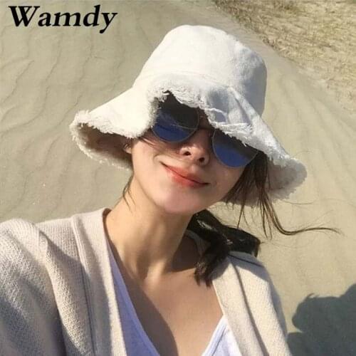 Female Foldable Bucket Hats Harajuku Bucket Hat Fishing Outdoor Panama Hip Hop Cap Mens Summer For Fisherman Hat Women