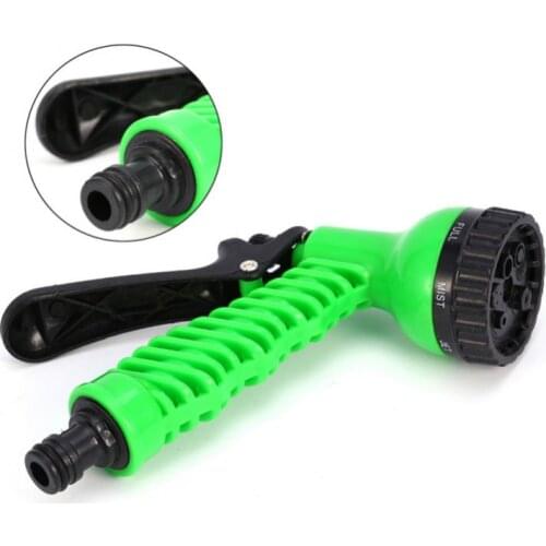 Plastic Adjustable Watering Gun Multifunctional Garden Hose Spray Nozzle For Lawn Car Washer Sprinkler Sprayer Cleaning Tools