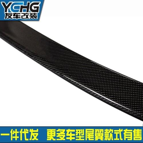 Suitable For Benz E-class W211 Modified Amg Carbon Fiber and E63 Non Perforated Rear Spoiler Tail