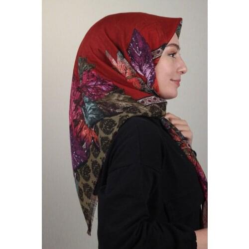 POLOİST LINEN FLAMLI SCARF DESEN-308 - RENK-02
