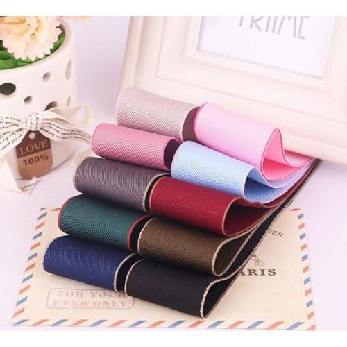 PPCrafts 38mm Korean Style Bilateral Cotton Ribbon DIY Wedding Party Decoration Webbing Crafts Gift