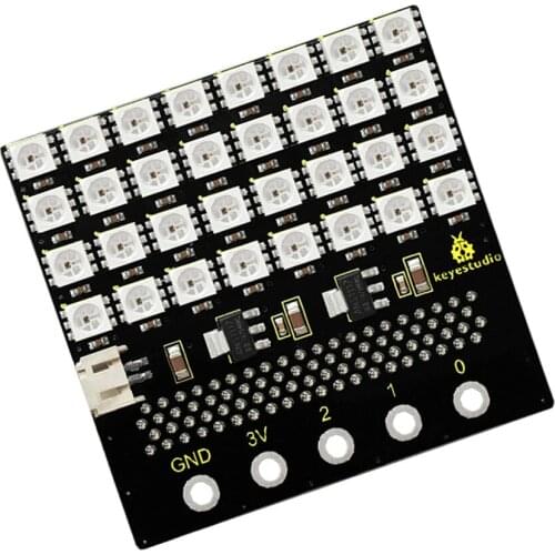 5050 RGB LED 4X8 32 Bit SK6812 LED Dot Matrix Module Programmable