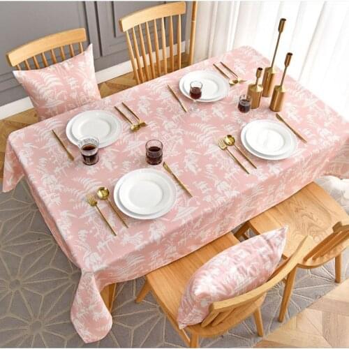 Nordic Living Room Tablecloth Waterproof Coffee Table Mat Tablecloth Rectangular Cover Outdoor Wedding Party Dinning Tablecloth