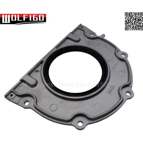 WOLFIGO New Rear Main Crankshaft Seal Fit Buick Cadillac Chevy GMC Pontiac Saturn 12581253,12608748,12592242,12592243,12620955