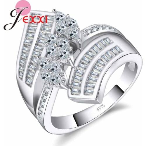 Original 925 Sterling Silver Cross Ring New Fashion Wide Band Women Female Anel Hot 925 Sterling Silver Brand Jewelry